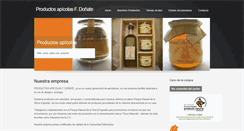 Desktop Screenshot of mielsierraespadan.com